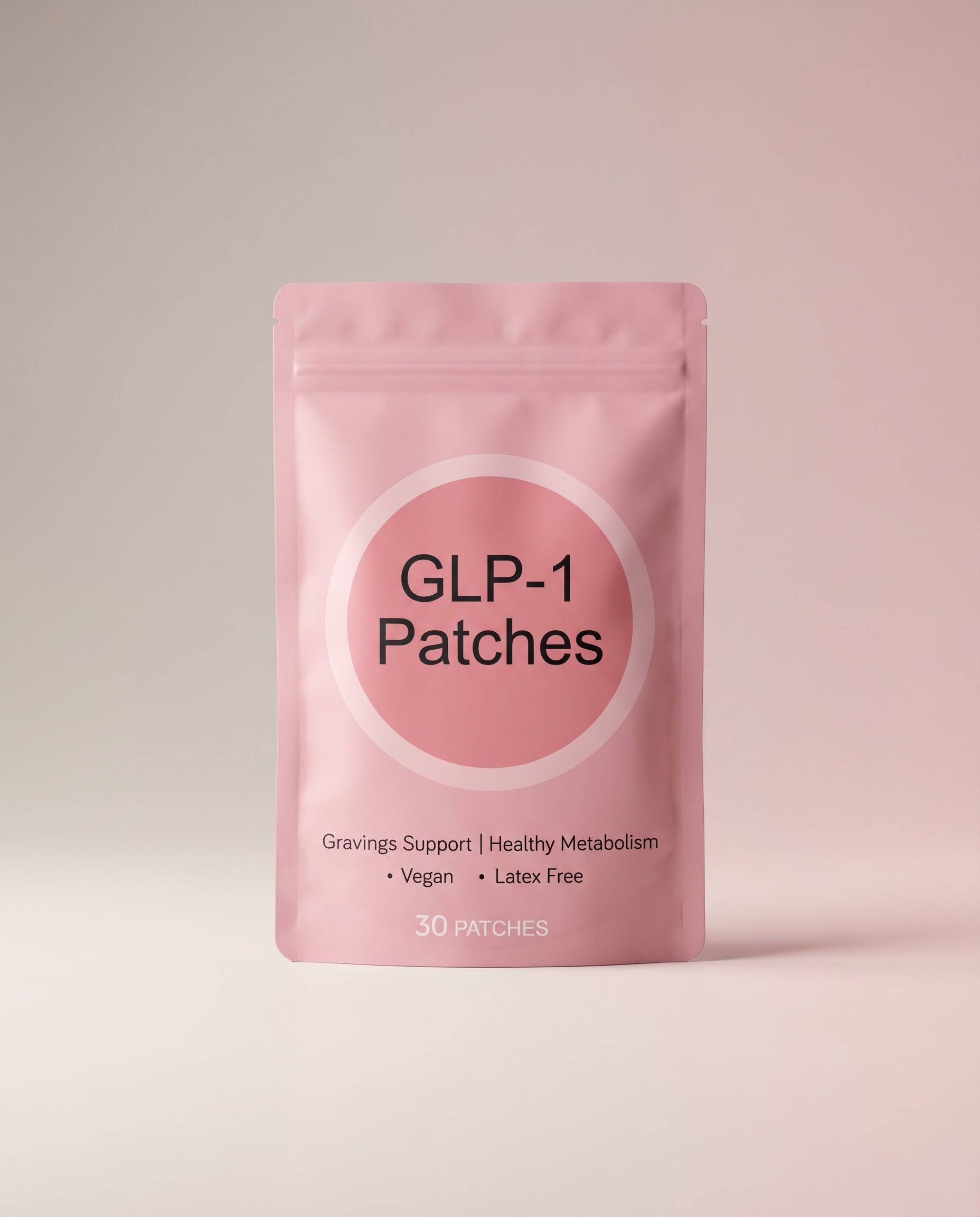 Parches GLP-1 frontal limpio