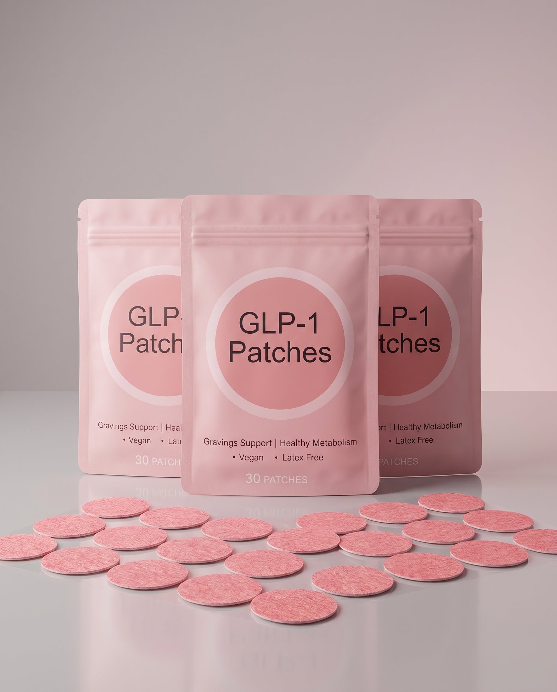 Parches GLP-1 tres unidades con patches